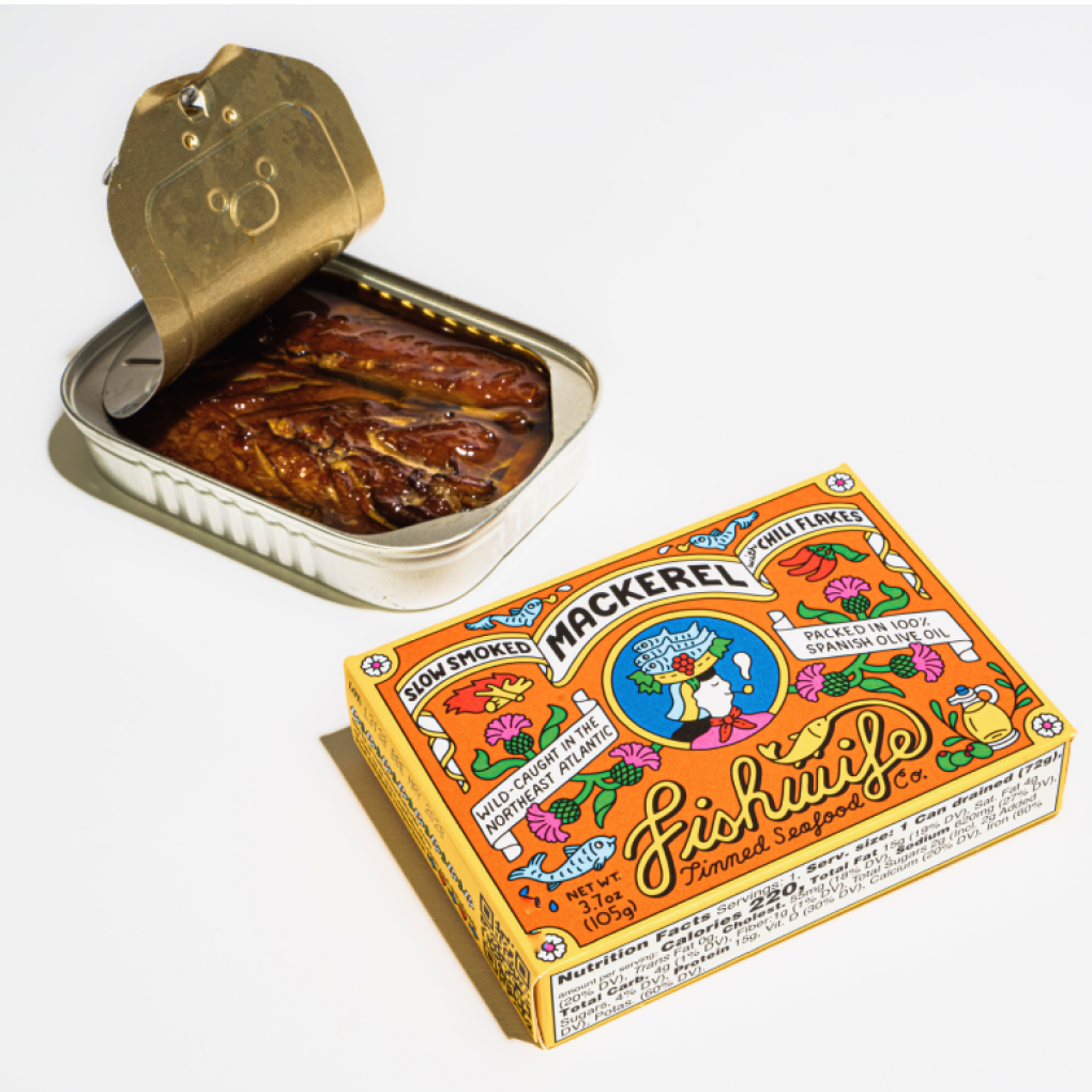 Fishwife Slow Smoked Mackerel - 3.7 oz