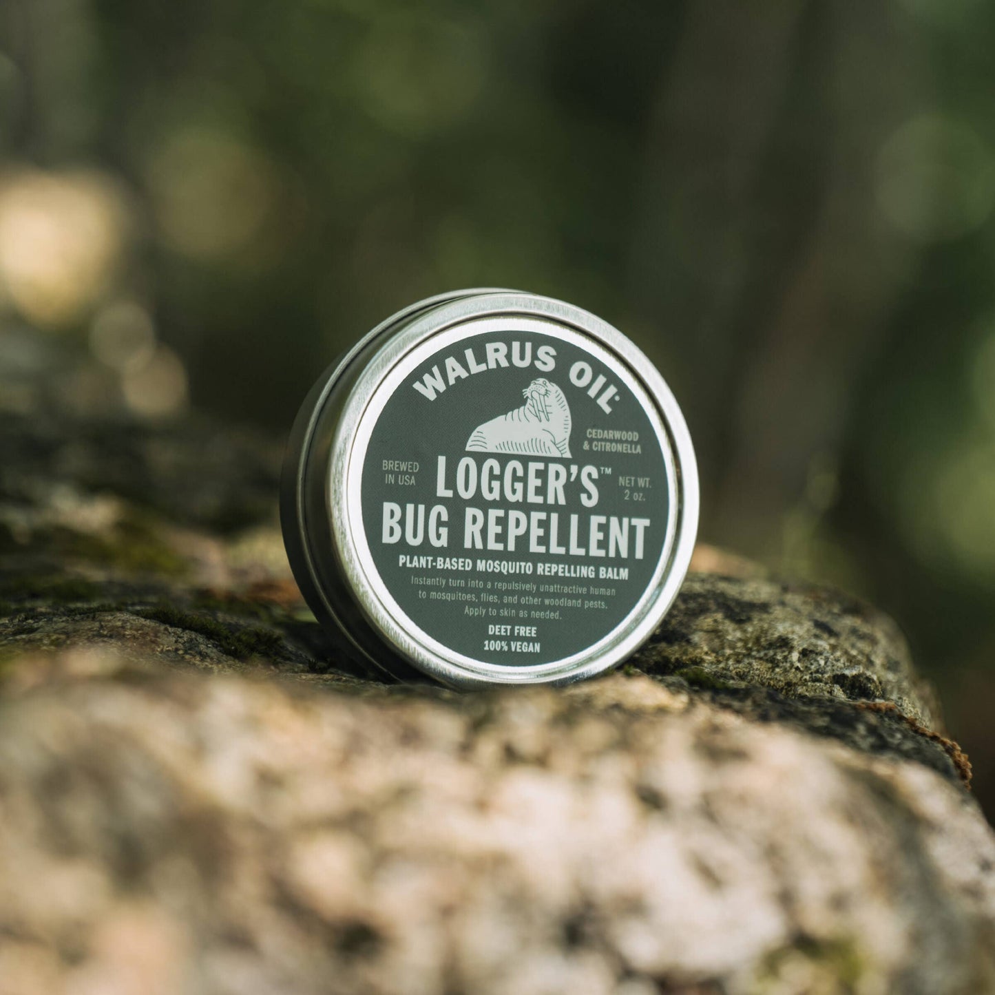Walrus Oil Logger's Bug Repellent, DEET-Free Plant-Based