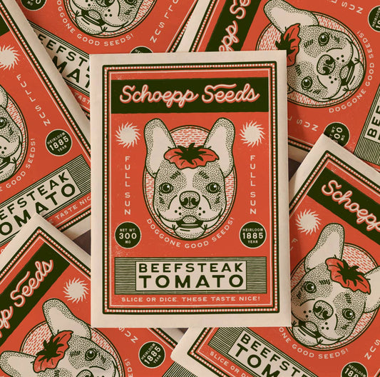 Dog Gone Good Heirloom Beefsteak Tomato Seeds by Schoepp Seeds