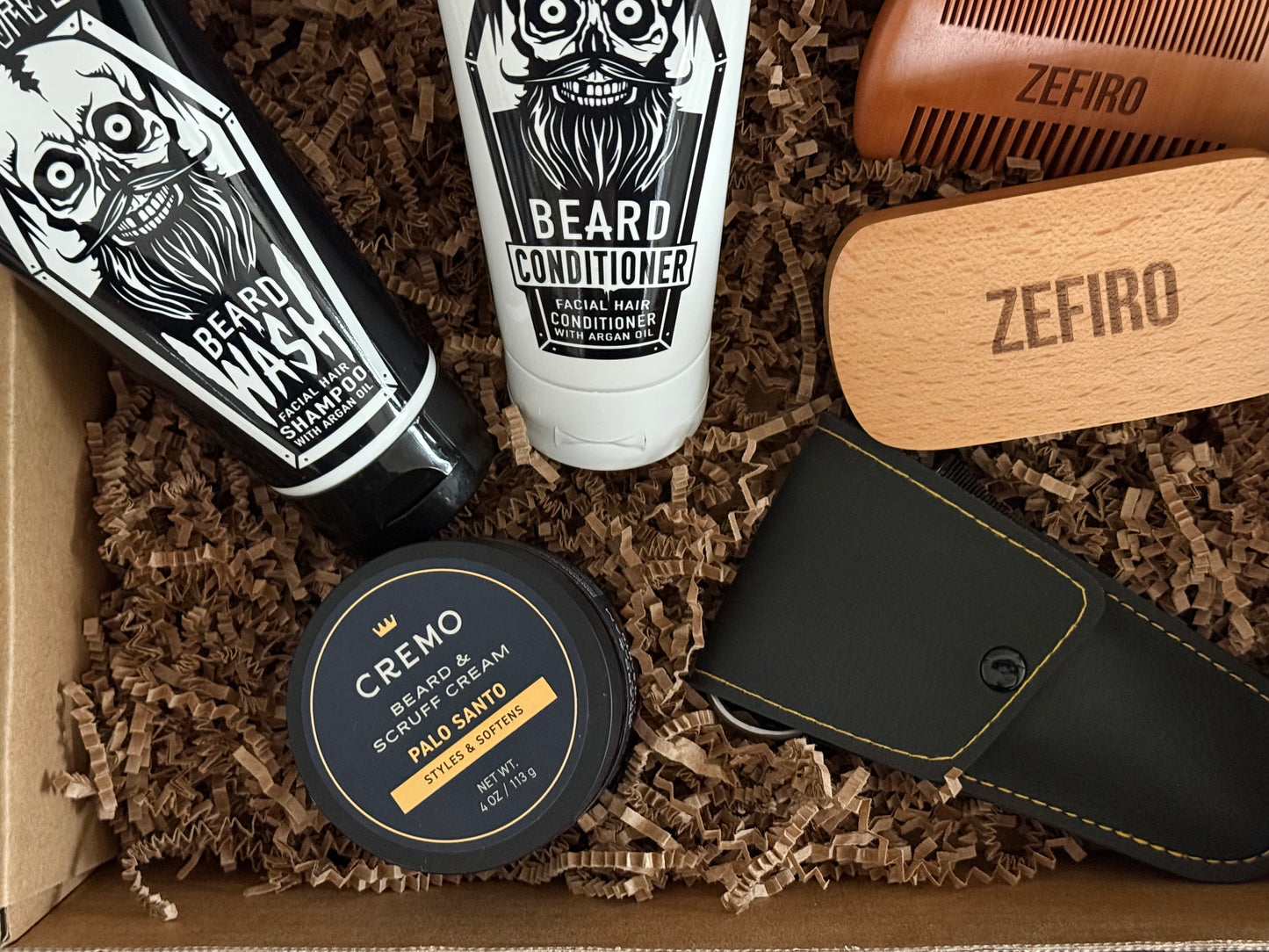 Beard Grooming Gift Box | Grave Before Shave, Cremo + More