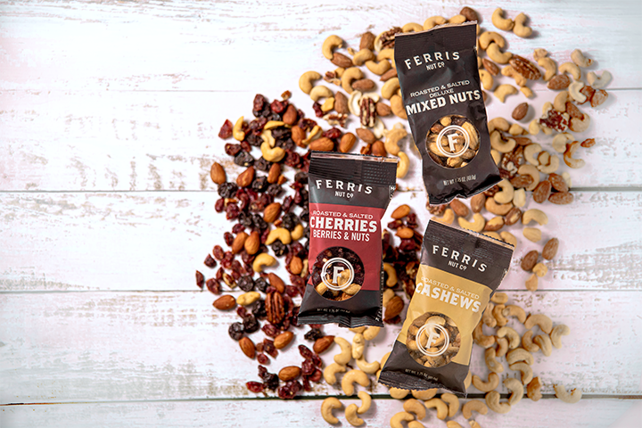 Ferris Roasted & Salted Cashews - 1.75 oz