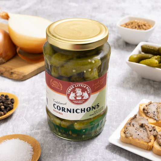 Three Little Pigs Cornichons - Traditional