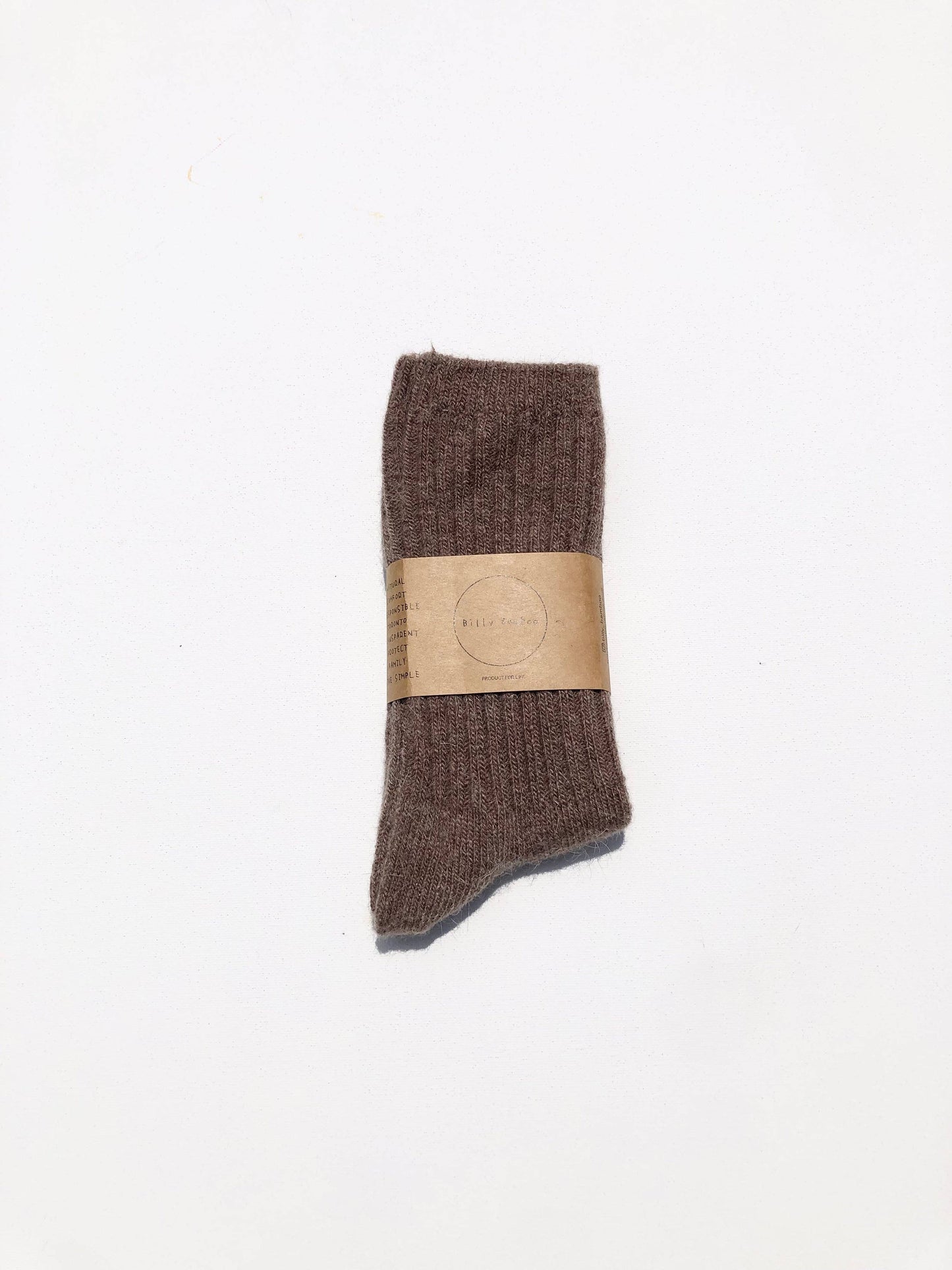 Billy Bamboo Iceland Wool Blend Socks, M/L