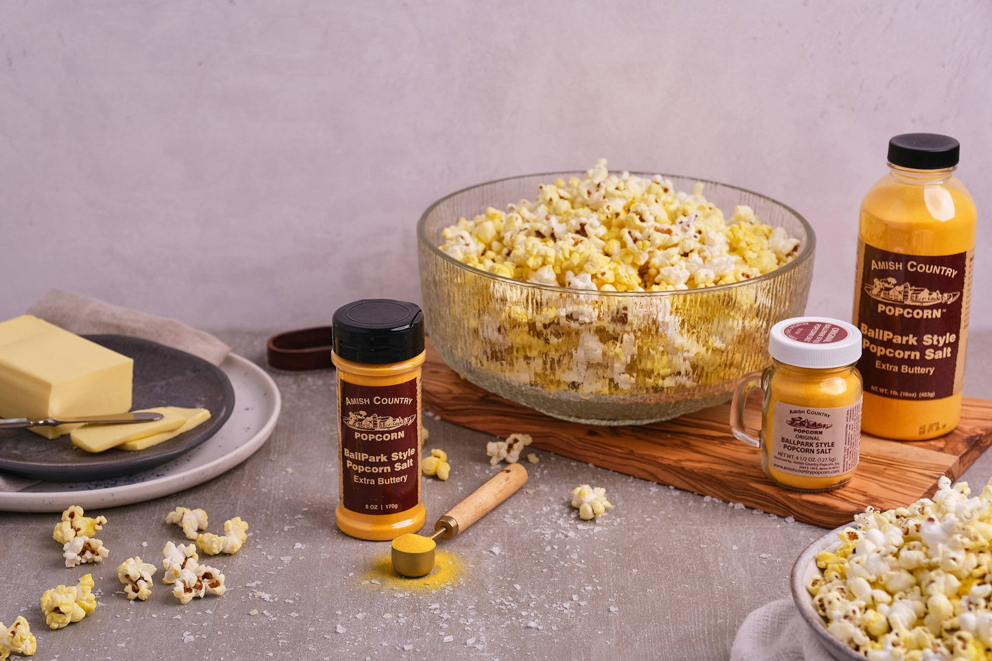 Amish Country Popcorn Ballpark-Style Popcorn Salt 5.5 oz