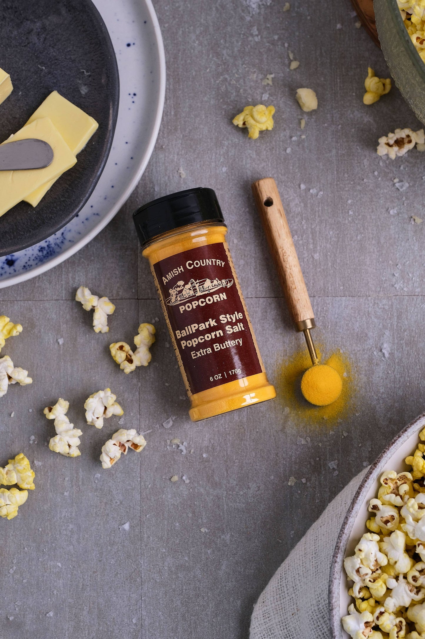 Amish Country Popcorn Ballpark-Style Popcorn Salt 5.5 oz