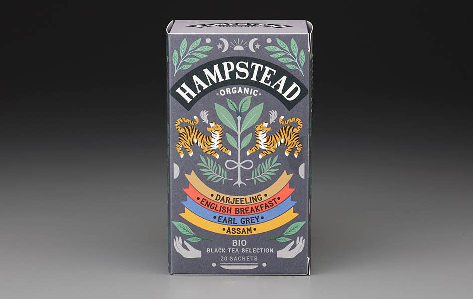 Hampstead Organic Black Tea Selection Pack — 20 Teabags