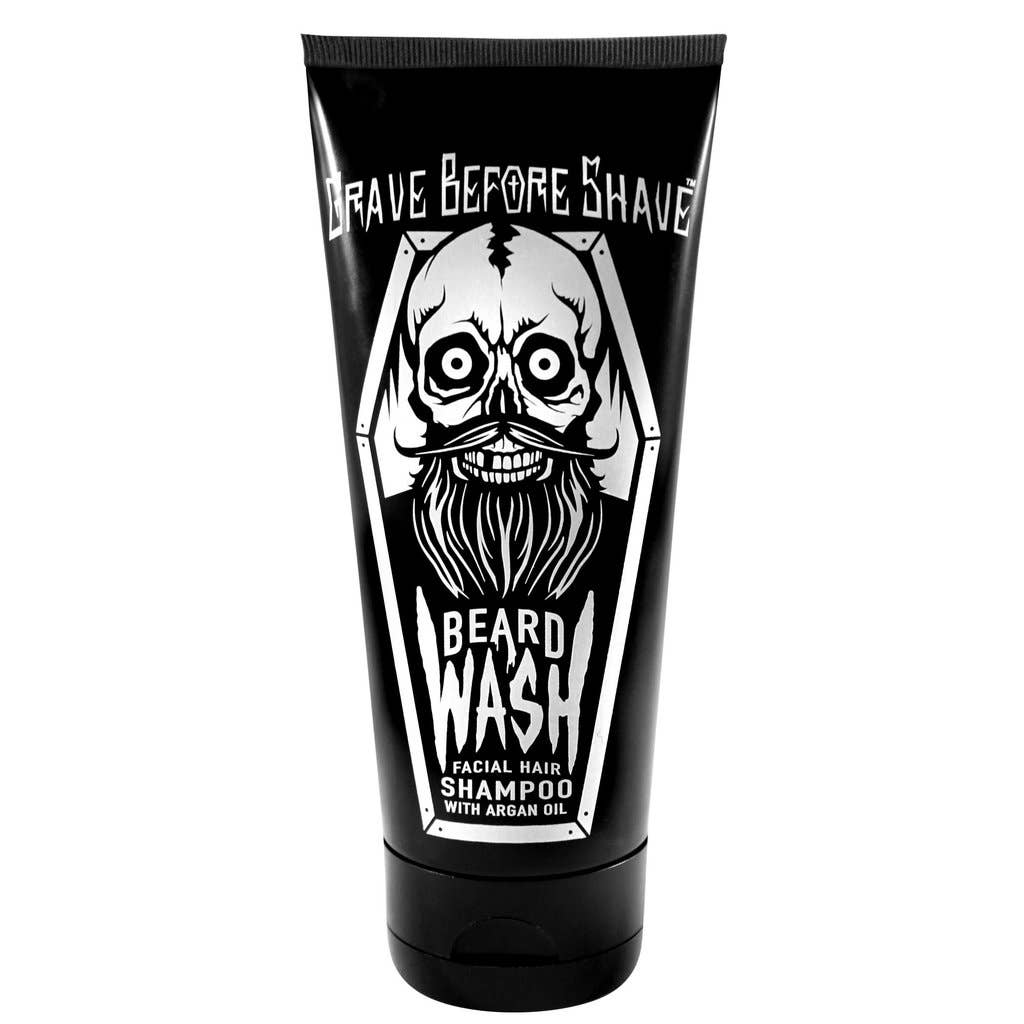 Grave Before Shave Beard Wash Shampoo with Argan Oil 6 oz