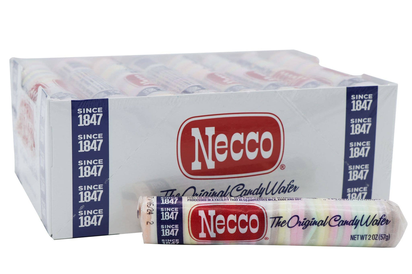 Original Necco Wafers - 8 Classic Flavors