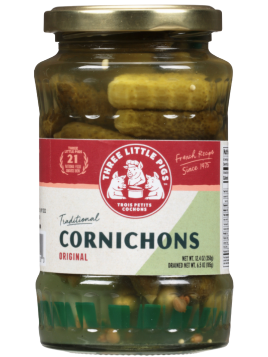 Three Little Pigs Cornichons - Traditional