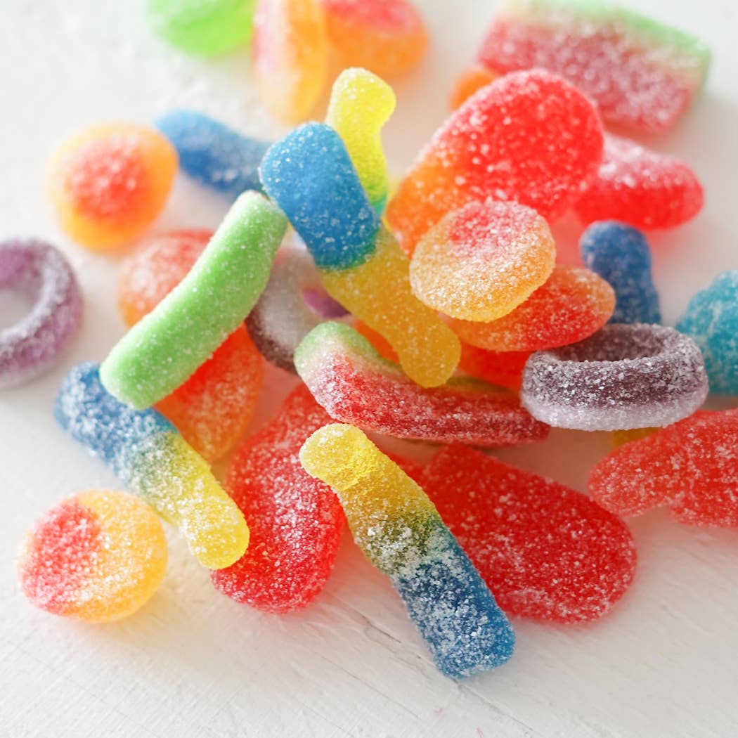 La boîte à bonbons Sour Cocktail Gummy Candies