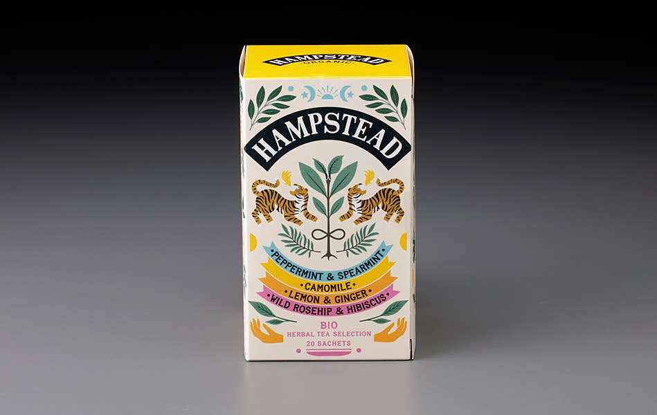 Hampstead Organic Herbal Harmonies Pack — 20 Teabags