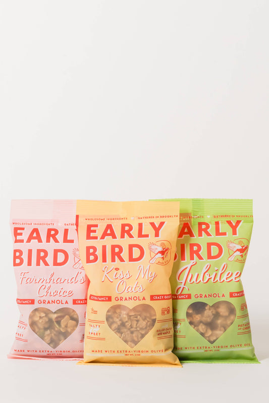 Early Bird Foods Grab-and-Go TRIO - 3 Flavors