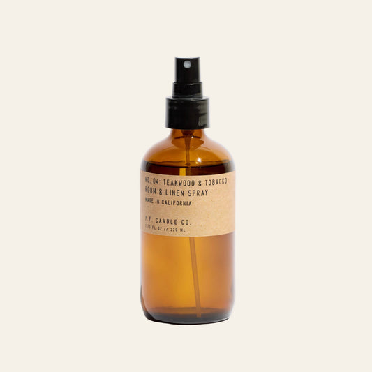 Teakwood & Tobacco Room & Linen Spray - 7.75 oz
