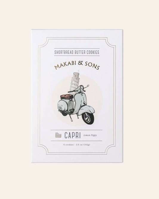 Lemon Poppy Shortbread Cookies – Capri