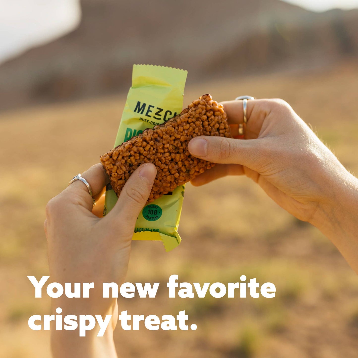 Mezcla Pistachio Chocolate Puff Crispy Protein Bar
