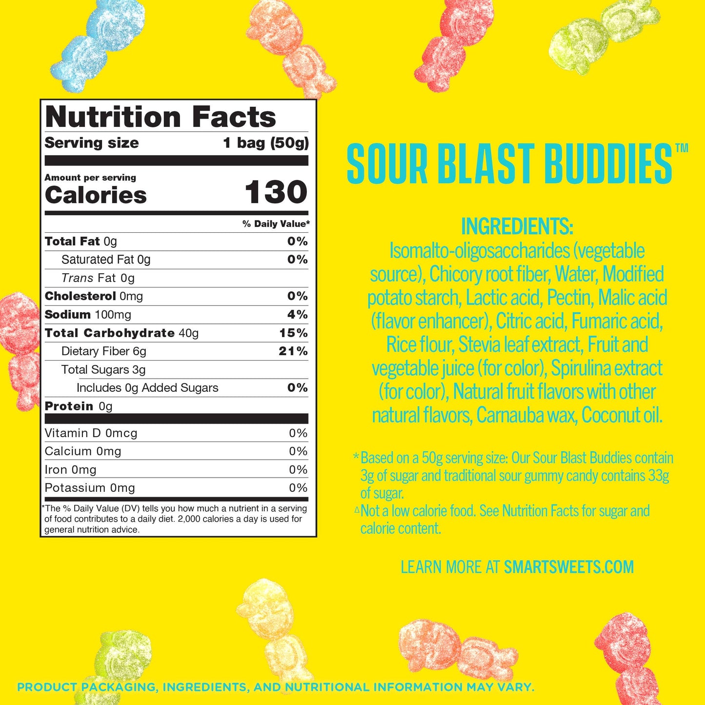 SmartSweets Sour Blast Buddies