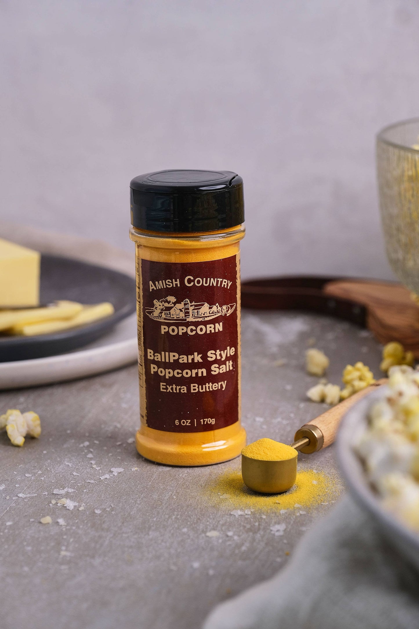 Amish Country Popcorn Ballpark-Style Popcorn Salt 5.5 oz