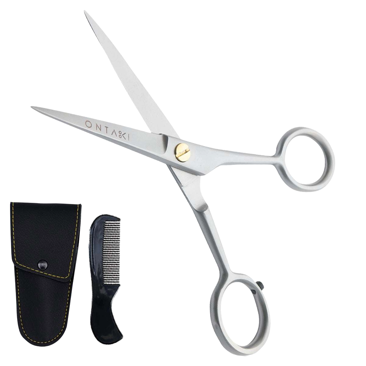 Striking Viking Beard and Mustache Scissors, 5 Inch German Steel Precision Kit