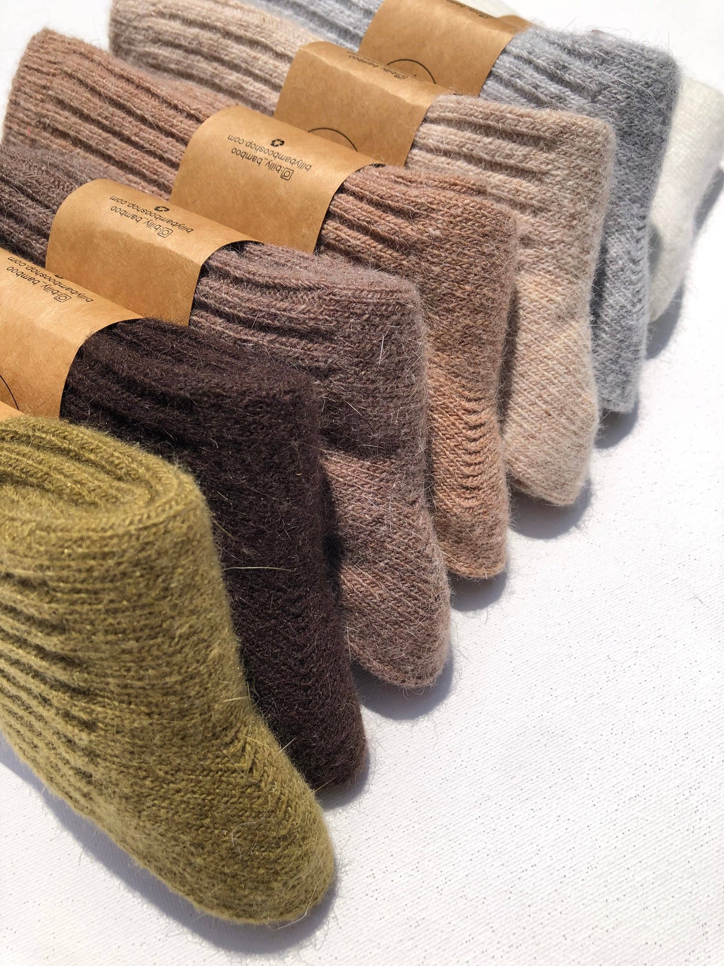 Billy Bamboo Iceland Wool Blend Socks, M/L