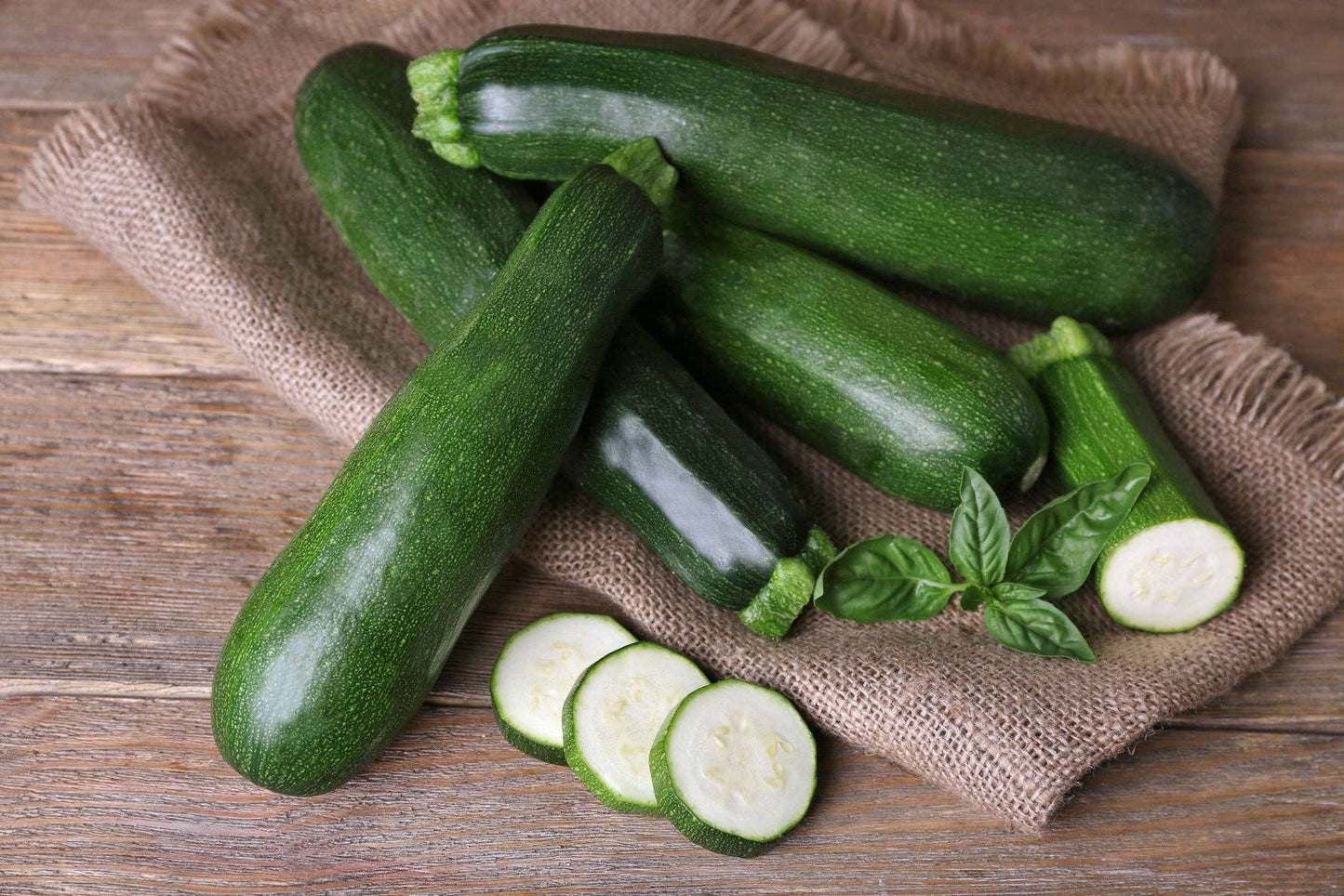 Squash, Zucchini Heirloom Garden Seed Packets, Classic 1957
