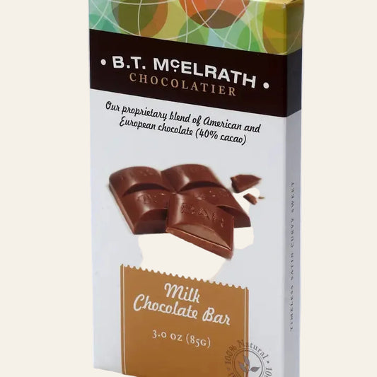 BT McElrath Milk Chocolate Bar 3oz