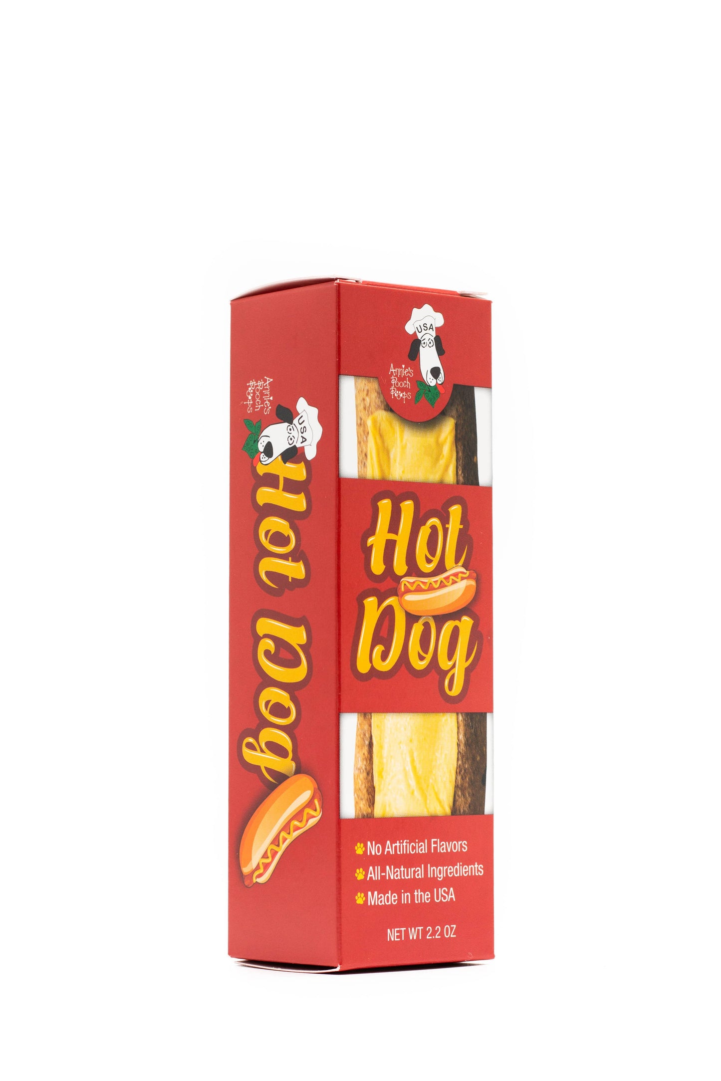 Annie's Pooch Pops Annie's Hotdog Dog Treat, Handmade in the USA
