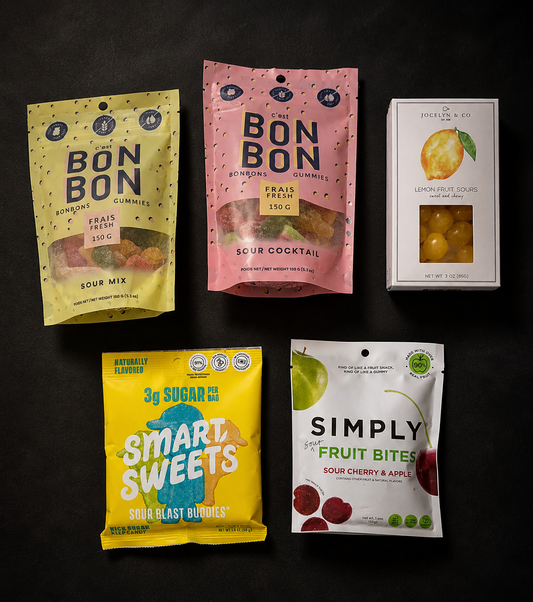 Premium Sour Candy Gift Box | Artisan Small Batch Sweets
