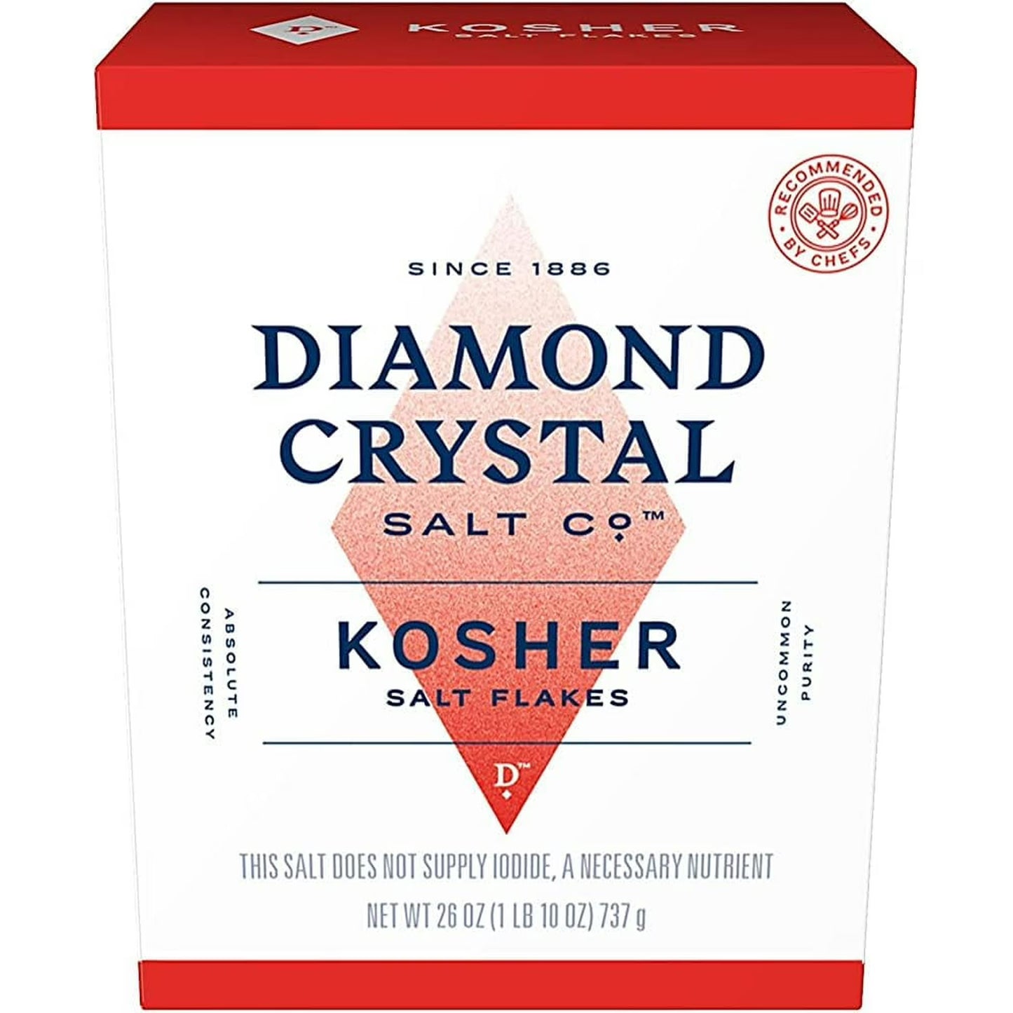Diamond Crystal Kosher Salt — 26 oz