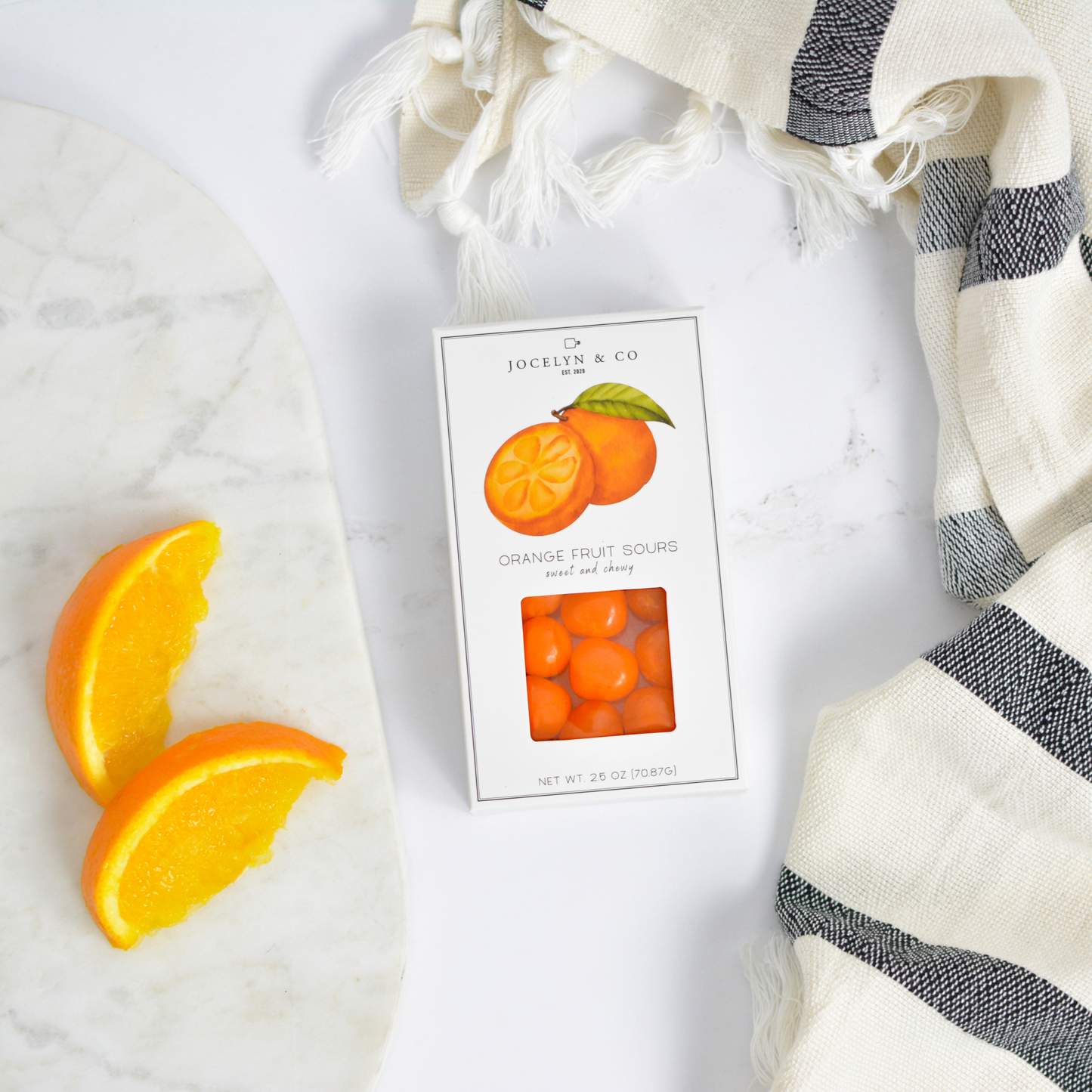 Jocelyn & Co Orange Sours - 2.5 oz