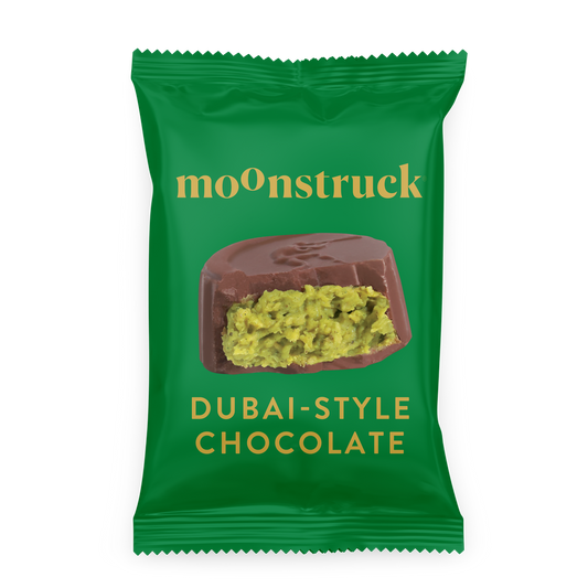 Moonstruck Dubai-Style Chocolate - Pistachio & Kunafa, 5.5 oz