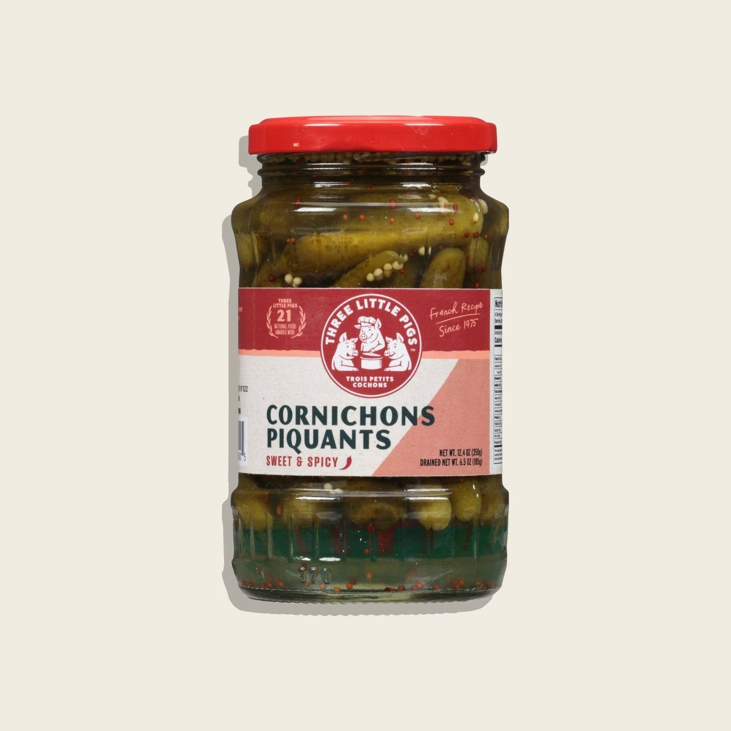 Cornichons Piquants - Spicy Baby Gherkins