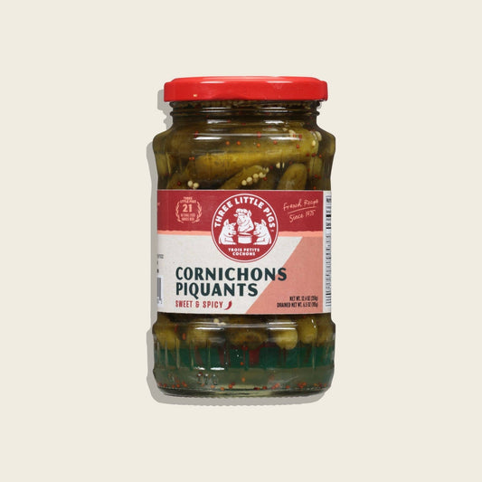 Cornichons Piquants - Spicy Baby Gherkins