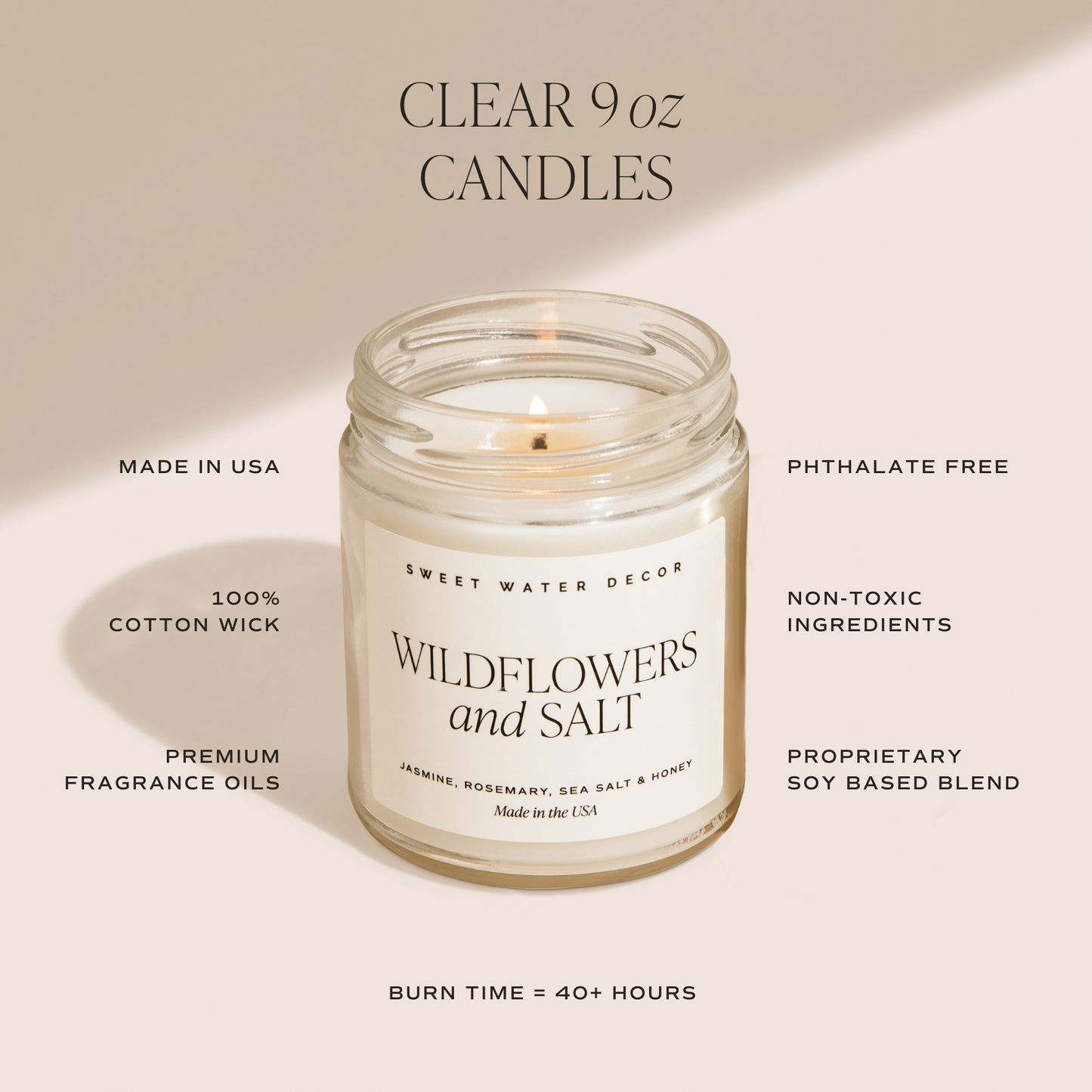 Sweet Water Decor Spa Day Soy Candle 9 oz