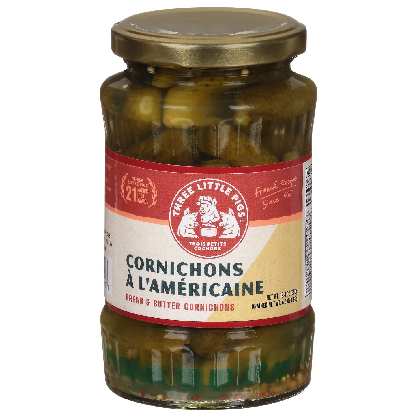 Three Little Pigs Cornichons - Bread & Butter