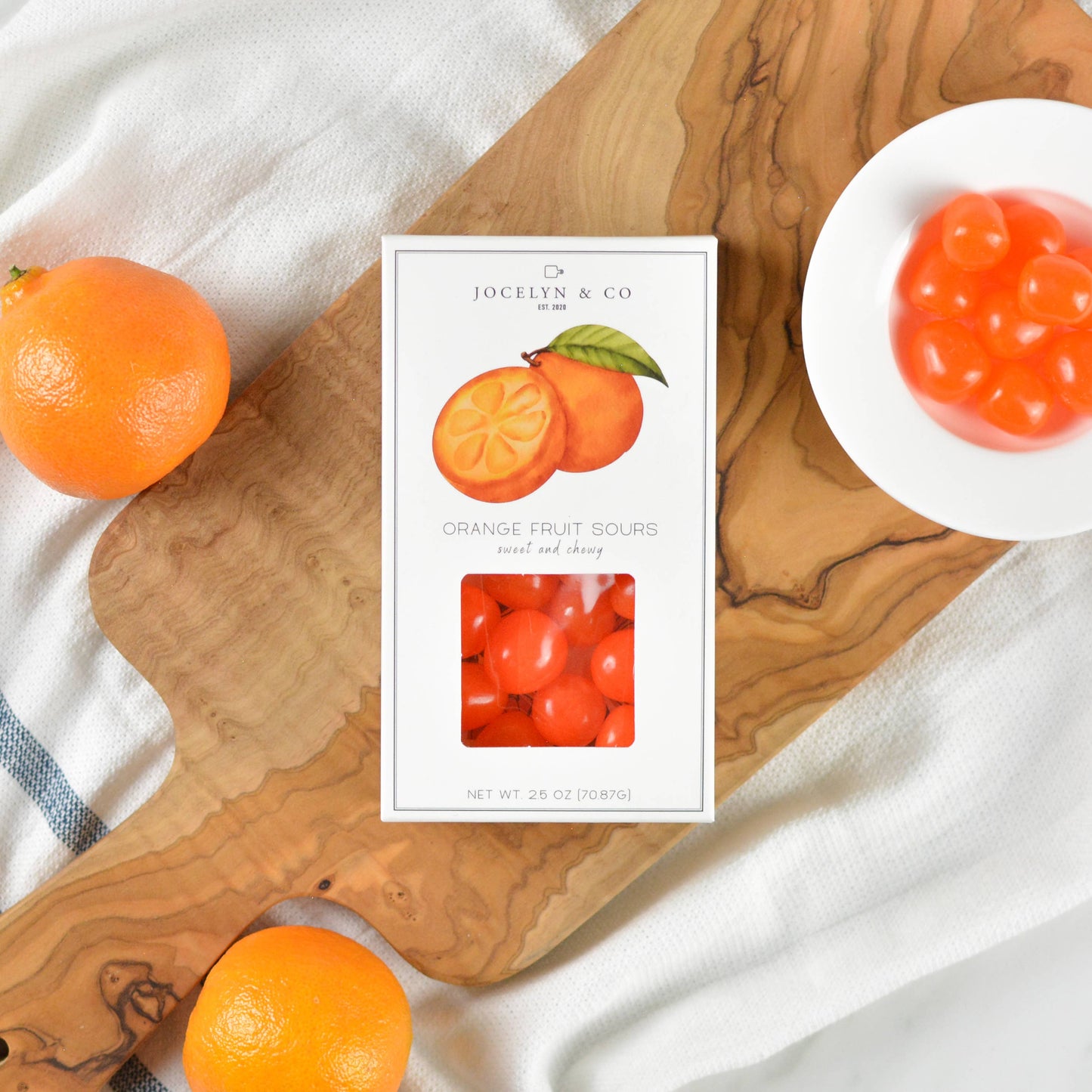 Jocelyn & Co Orange Sours - 2.5 oz