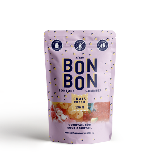 La boîte à bonbons Sour Cocktail Gummy Candies