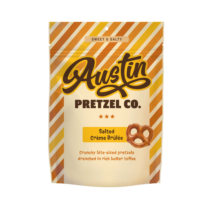 Austin Pretzel Company Salted Crème Brûlée Pretzels - 6 oz