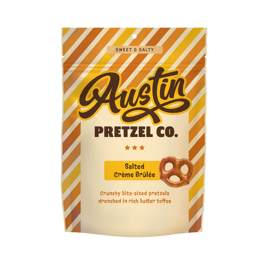 Austin Pretzel Company Salted Crème Brûlée Pretzels - 6 oz