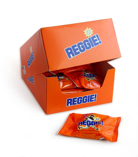Reggie! Bar - Iconic Chocolate Peanut Caramel Candy Bar, Single