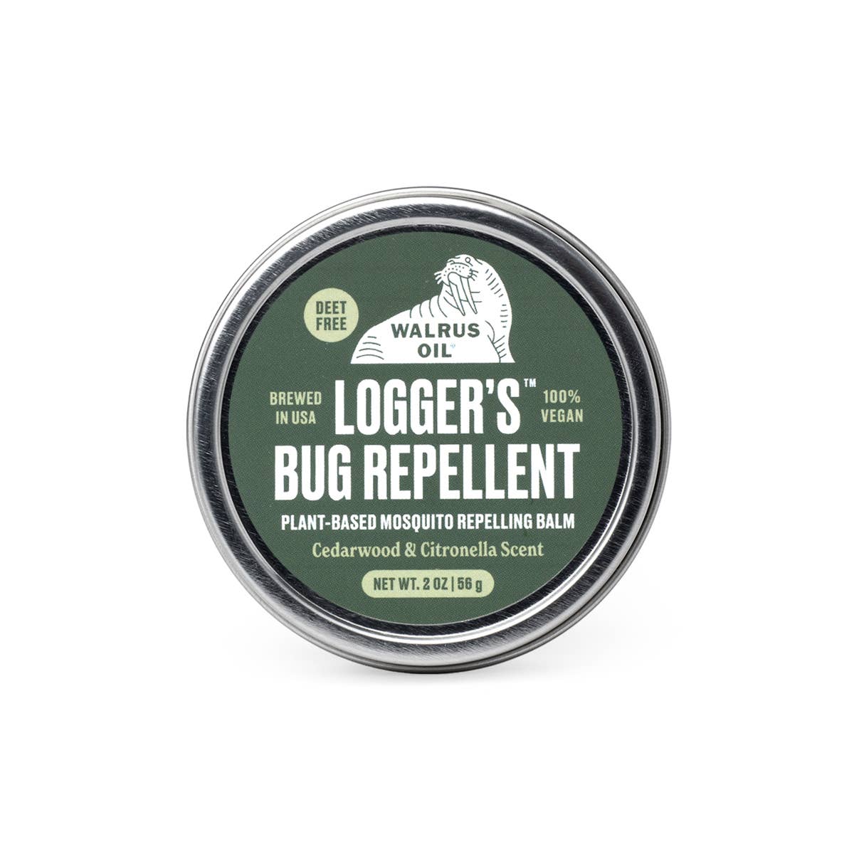 Walrus Oil Logger's Bug Repellent, DEET-Free Plant-Based