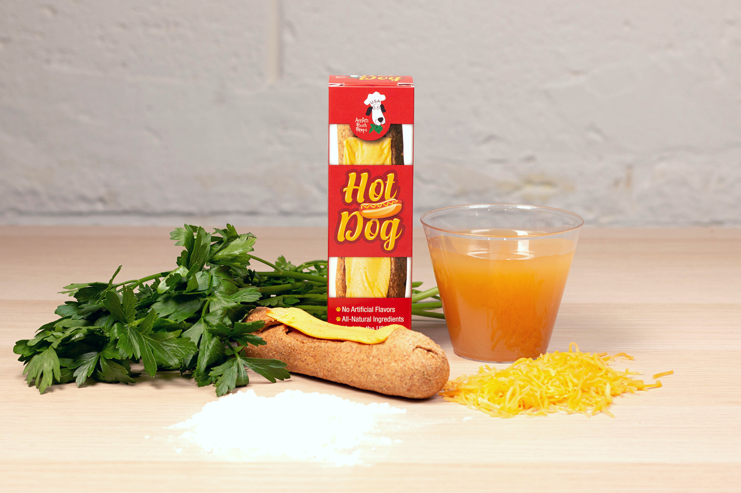 Annie's Pooch Pops Annie's Hotdog Dog Treat, Handmade in the USA