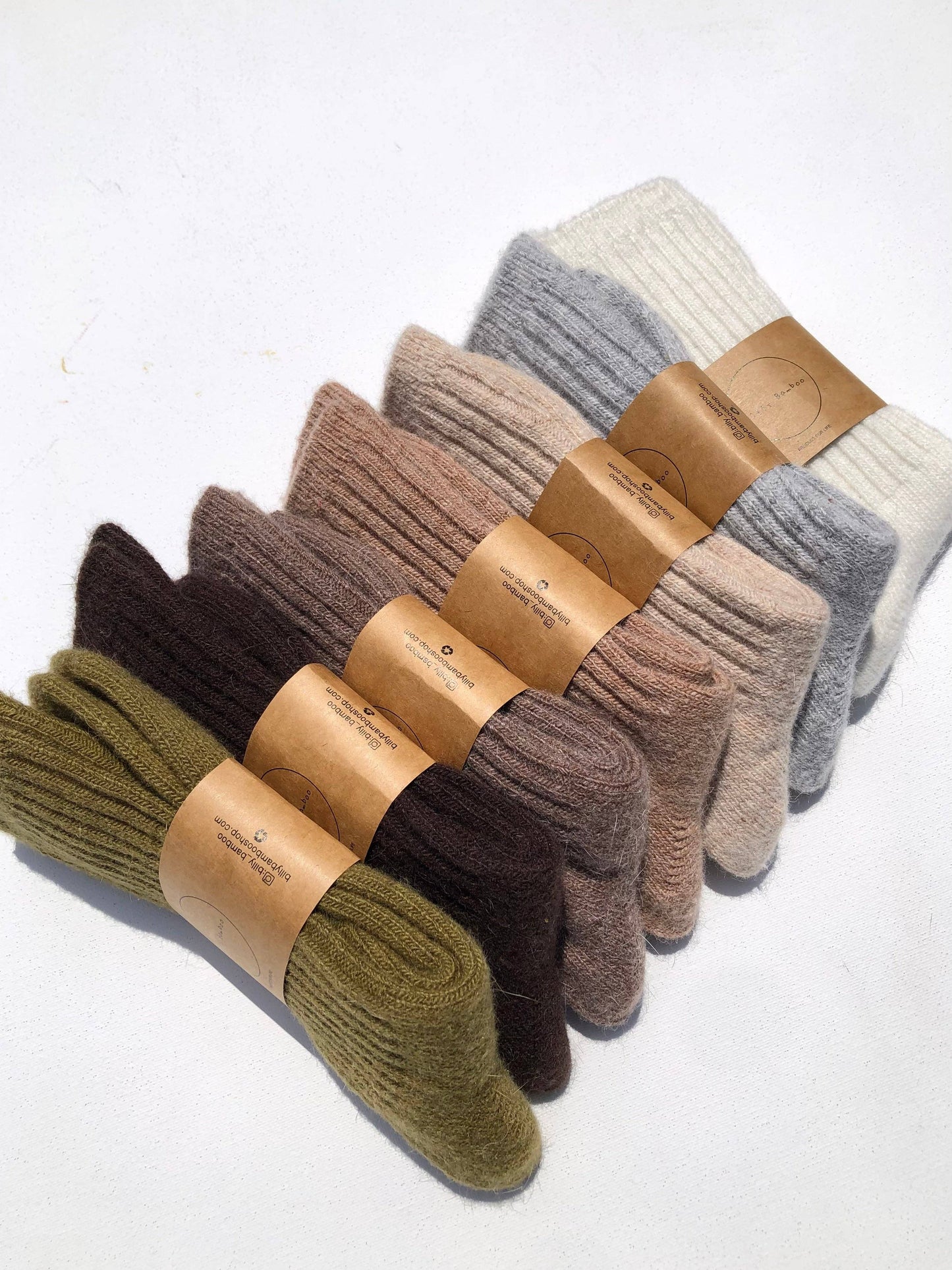 Billy Bamboo Iceland Wool Blend Socks, M/L