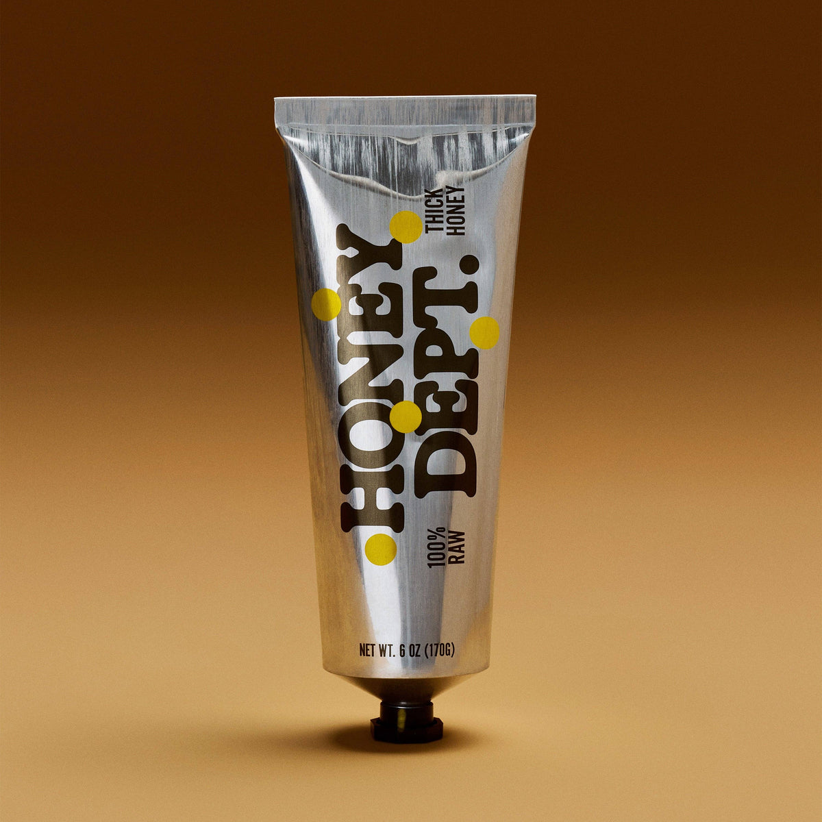 Honey Department Thick Honey Raw Honey Squeeze Tube, 6 oz